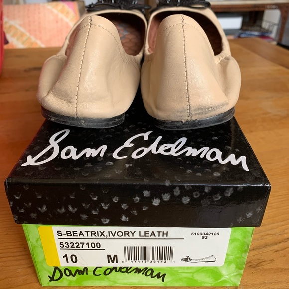 Sam Edelman “Beatrix” Leather Ballet Flat - Picture 6 of 6